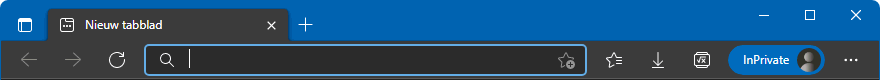 Microsoft Edge: InPrivate navigatie