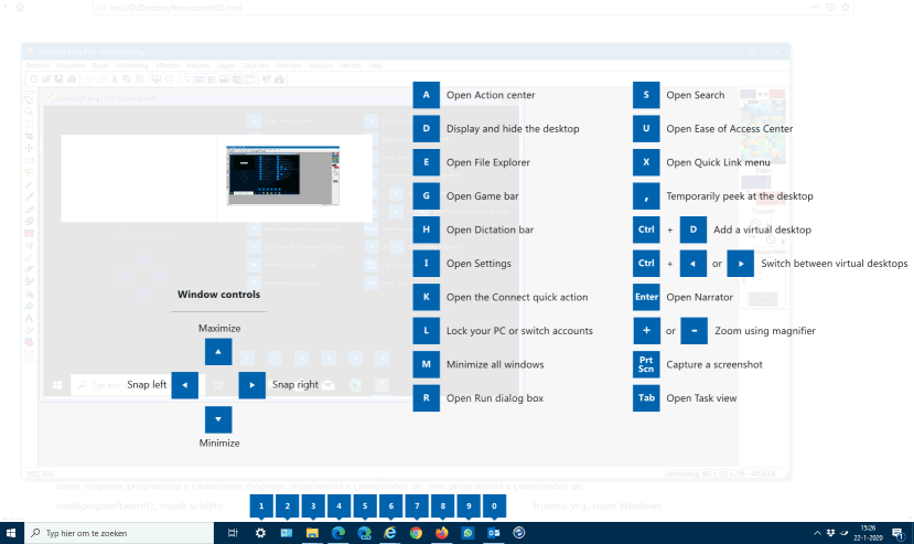 Windows 10 PowerToy Shortcut Guide