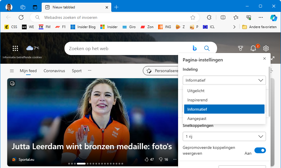 Microsoft Edge (Chromium), de standaard browser van Windows 11